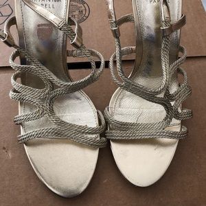 Adrianna Papell Gold Heels